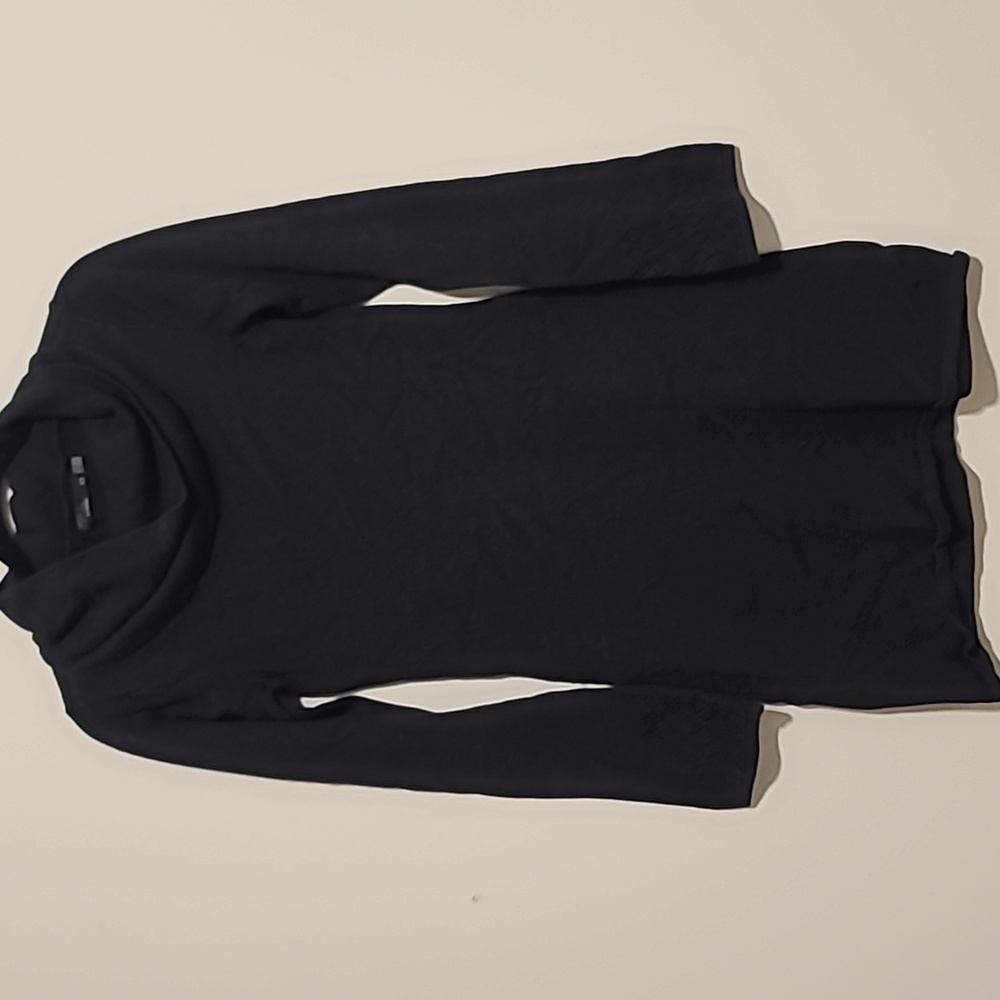 Anthropologie Sweater Dress Prana Size XS Black